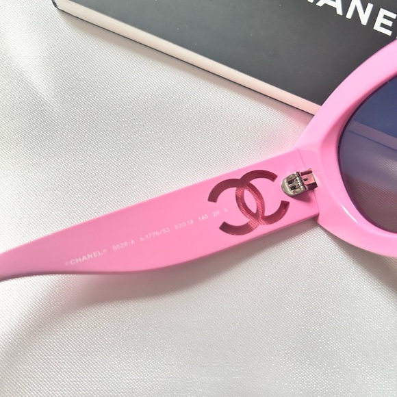 Chanel Oval sunglasses. main image 4